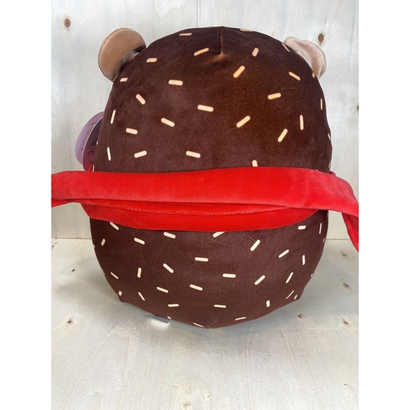Squishmallows 12 inch Hans Hedgehog Red Cape/Mask NEW HALLOWEEN 2023 Kellytoy - Picture 5 of 7
